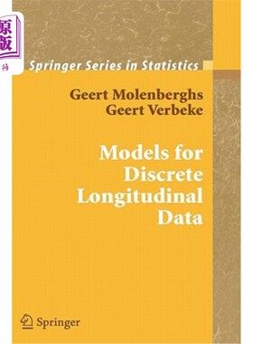 海外直订Models for Discrete Longitudinal Data 离散纵向数据模型