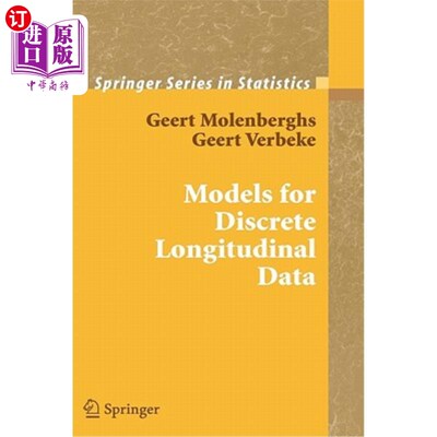 海外直订Models for Discrete Longitudinal Data 离散纵向数据模型