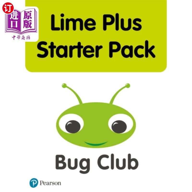 海外直订Bug Club Lime Plus Starter Pack (2021) Bug Club Lime Plus入门包(2021)