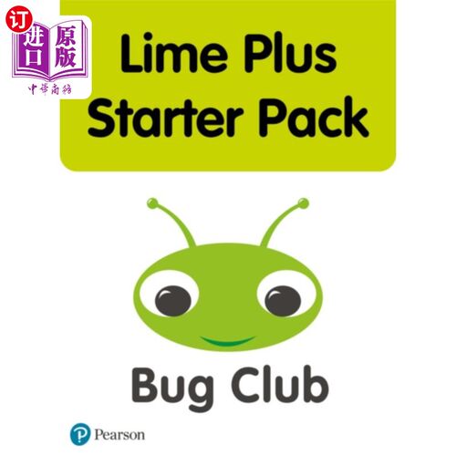 海外直订Bug Club Lime Plus Starter Pack (2021) Bug Club Lime Plus入门包(2021)