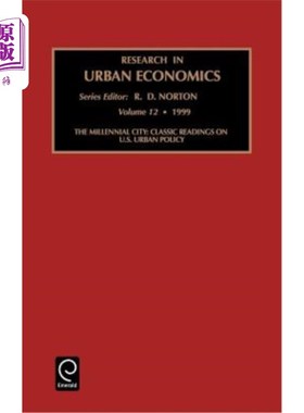 海外直订Millennial City: Classic Readings on U.S. Urban Policy 千禧一代城市：美国城市政策经典读物