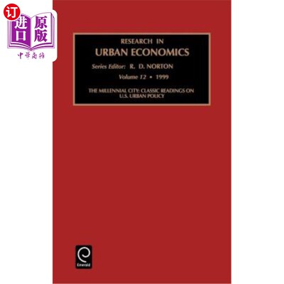 海外直订Millennial City: Classic Readings on U.S. Urban Policy 千禧一代城市：美国城市政策经典读物