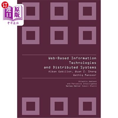 海外直订Web-Based Information Technologies and Distributed Systems 基于Web的信息技术和分布式系统