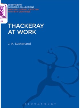 海外直订Thackeray at Work 萨克雷在工作