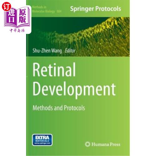 海外直订Retinal Development: Methods and Protocols 视网膜发育:方法和方案