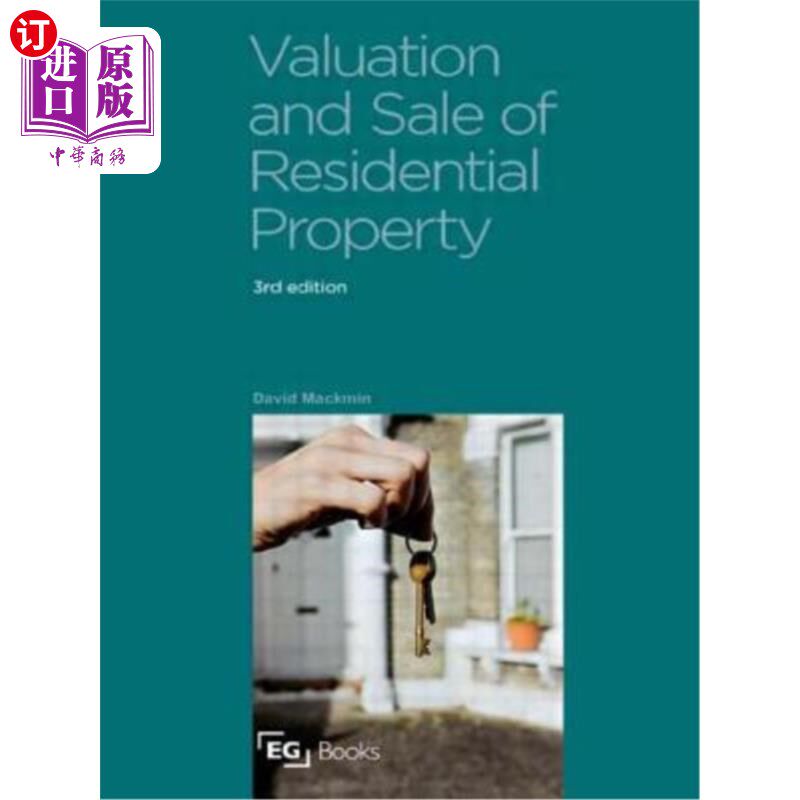 海外直订Valuation and Sale of Residential Property 住宅物业估价与出售