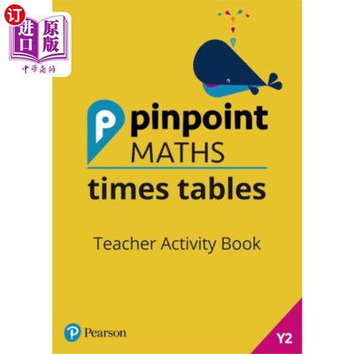 海外直订Pinpoint Maths Times Tables Year 2 Teacher Activ... 精确数学乘法表二年级教师活动手册