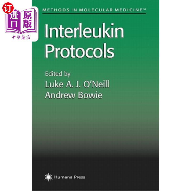 海外直订医药图书Interleukin Protocols 白细胞介素方案