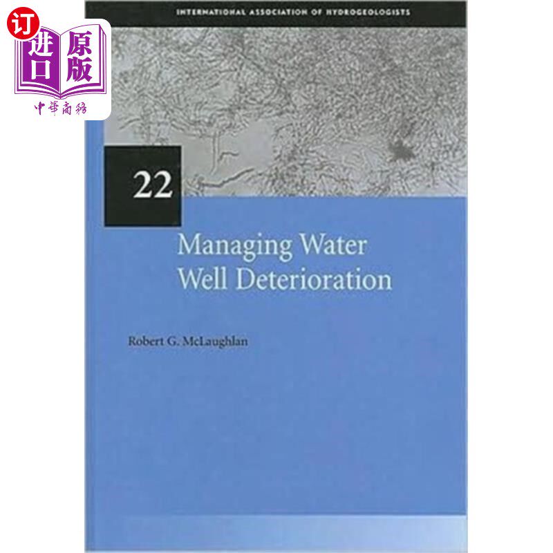 海外直订Managing Water Well Deterioration