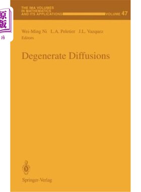 海外直订Degenerate Diffusions