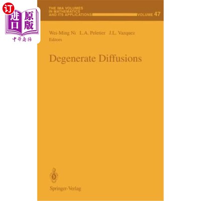 海外直订Degenerate Diffusions