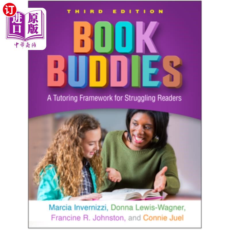 海外直订Book Buddies, Third Edition: A Tutoring Framework for Struggling Readers 书籍伙伴，第三版:为挣扎中的读者提