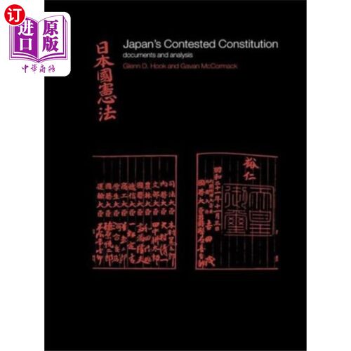 海外直订Japan's Contested Constitution 日本备受争议的宪法