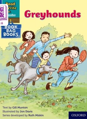 海外直订Read Write Inc. Phonics: Blue Set 6 Book Bag Boo... Read Write公司自然拼读:蓝色套装6书袋书5灰狗