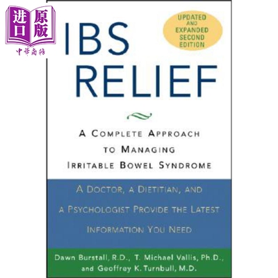 肠易激综合症 Ibs Relief A Complete Approach Managing Irritable Bowel Syndrome  Dawn Burstall 英文原版【中商原版】wi