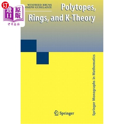 海外直订Polytopes, Rings, and K-Theory 多面体、环和K理论