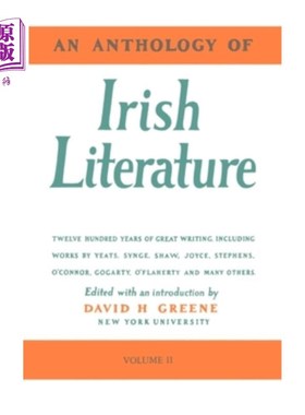 海外直订An Anthology of Irish Literature (Vol. 2) 爱尔兰文学选集(第二卷)