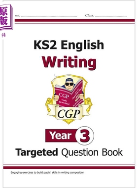 英国CGP KS2 English Writing Targeted Question Book - Year 3【中商原版】