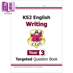 Book English 中商原版 Year Question Targeted Writing KS2 英国CGP
