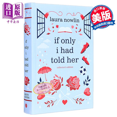 如果我曾对她说 特装收藏版 劳拉诺林青春疼痛小说 If Only I Had Told Her 英文原版 Laura Nowlin【中商原版】