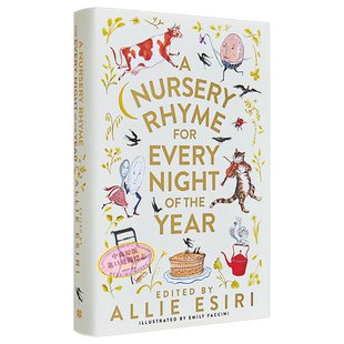 每晚一首童谣诗 A Nursery Rhyme for Every Night of the Year 英文原版 Allie Esiri【中商原版】