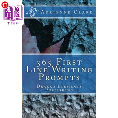 海外直订365 First Line Writing Prompts 365个第一行写入提示