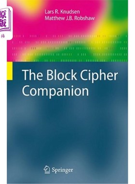 海外直订The Block Cipher Companion 分组密码伴侣