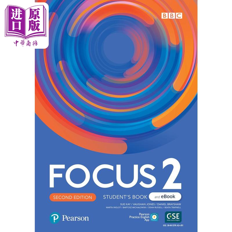 FOCUS 2E LEVEL 2 SB WITH PEP BASIC PACK 培生中学英语Focus教材 学生书含电子资源包 2级别 英文原版 【中商原版】