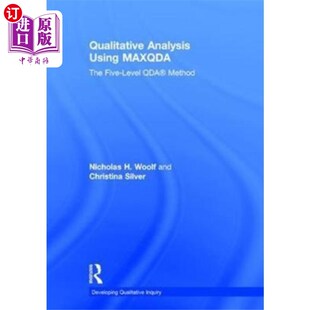 海外直订Qualitative Analysis Using MAXQDA 使用MAXQDA进行定性分析