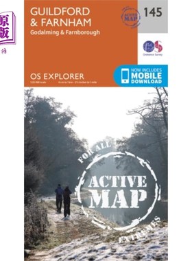 海外直订Guildford and Farnham 吉尔福德和法纳姆