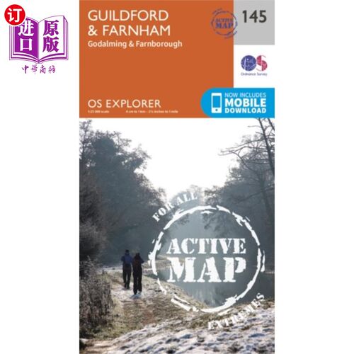 海外直订Guildford and Farnham 吉尔福德和法纳姆
