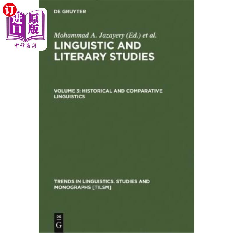 海外直订Historical and Comparative Linguistics 历史与比较语言学