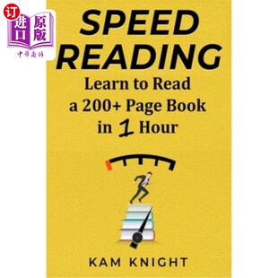 Read Page Reading 快速阅读 书 海外直订Speed Hour Learn Book 200 学会在1小时内读完200页以上