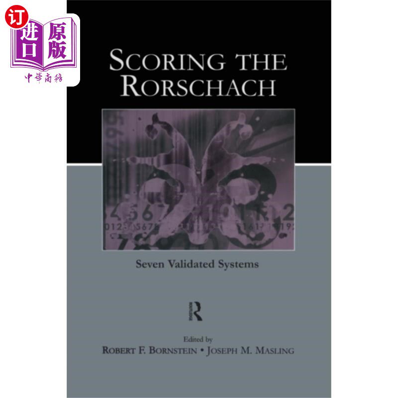 海外直订Scoring the Rorschach 给罗夏墨迹测验打分