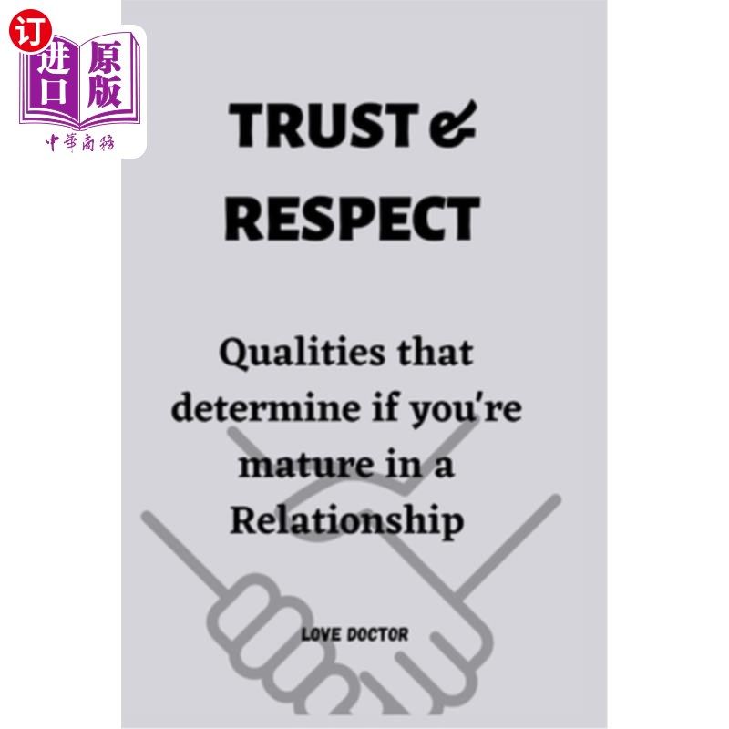 海外直订trust & respect: qualities that determine if youre