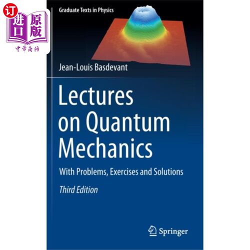 海外直订Lectures on Quantum Mechanics 量子力学讲座