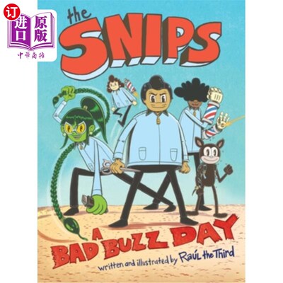 海外直订The Snips: A Bad Buzz Day (a Graphic Novel) 剪报：糟糕的一天（漫画小说）