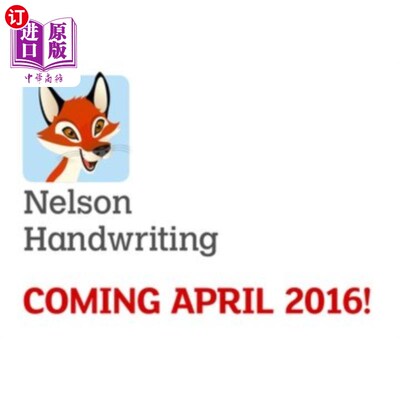 海外直订Nelson Handwriting: Reception/Primary 1: Starter... 纳尔逊手写体:初级/初级1:入门练习册(每包10本)
