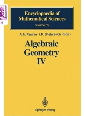 海外直订Algebraic Geometry IV: Linear Algebraic Groups Invariant Theory 代数几何IV：线性代数群不变理论
