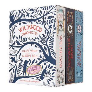 荒野丛林 三部曲 Carson Ellis插画 Wildwood Chronicles 英文原版 Colin Meloy 科林 梅洛伊 同名动画 奇幻小说【中商原版】