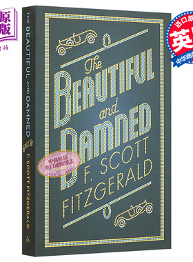 Alma Classics The Beautiful and Damned 英文原版 菲茨杰拉德 美丽与毁灭 F Scott Fitzgerald【中商原版】