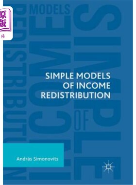 海外直订Simple Models of Income Redistribution 收入再分配的简单模型
