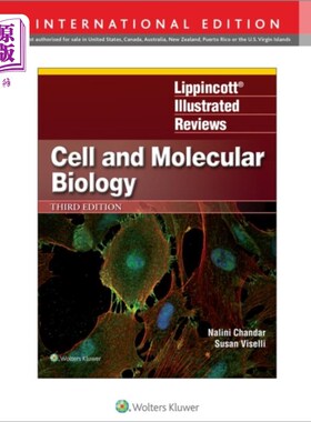 海外直订医药图书Lippincott Illustrated Reviews: Cell and Molecul... 利平科特图解评论:细胞与分子生物学