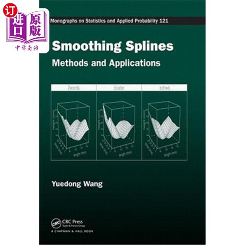 海外直订Smoothing Splines: Methods and Applications 平滑样条:方法与应用