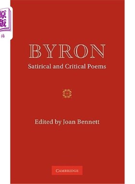 海外直订Byron: Satirical and Critical Poems 拜伦：讽刺与批判诗