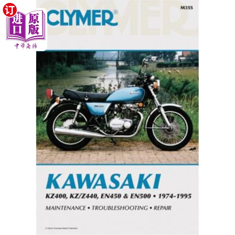 海外直订Kawasaki Kz400/Z440 En450/500 74-95 川崎Kz400/Z440 En450/500 74-95