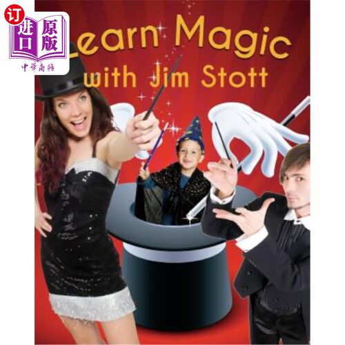 海外直订Learn Magic with Jim Stott