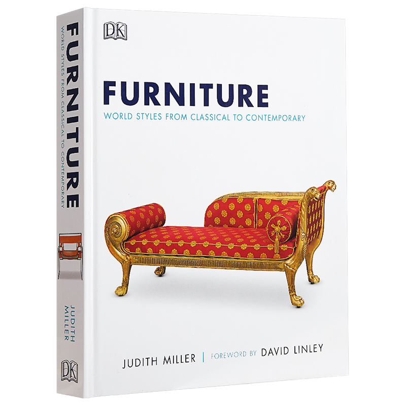 现货 【中商原版】家居 英文原版 DK-Furniture David Liney 居家装饰