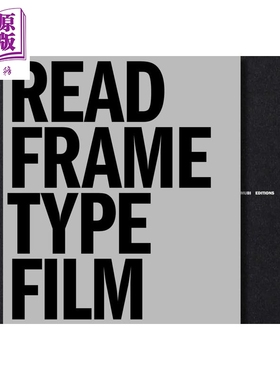 预售 Read Frame Type Film Written On The Screen 进口艺术 读框：银幕上的字体电影【中商原版】