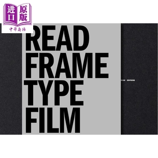 Type 中商原版 Screen Read Frame 进口艺术 Written Film 字体电影 预售 读框：银幕上 The